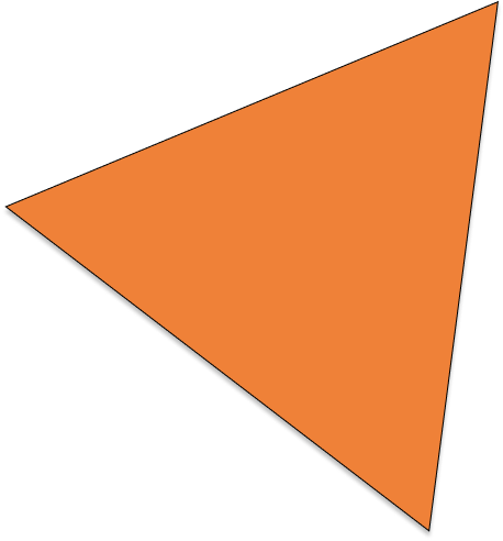 orange polygon